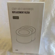 TOPPIN HEPA Air Purifier Comfy Air C1 - Eliminate Airborne Fire Smoke 2 Pack