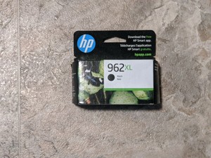 HP 962XL Cartucho de tinta negra de alto rendimiento Exp 08/2023 | eBay