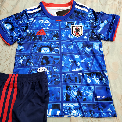 サッカーウェア　アニメ 漫画　日本代表 Japan Soccer Jersey Cartoon Anime Concept Edition Kids Sizes | eBay