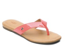 Image of Ugg Womens Thong Slides Flat Sandals Sz 9
