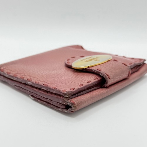 Auth FENDI Selleria Leather Bifold Wallet/6W0206 - Picture 17 of 19