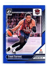 2024/25 Donruss Basketball Euroleague Optic TRENT FORREST Blue Prizm 01/49...