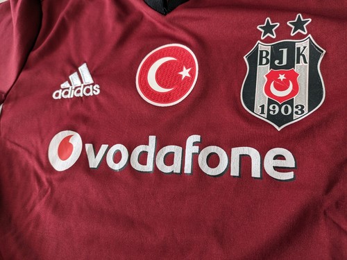 2016/2017 Besiktas 3rd Football Kit Adidas Kids Turkey Black Eagles Age 10-11 yr - Picture 4 of 7