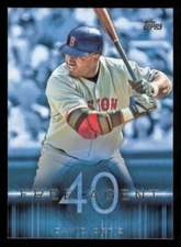 2015 Topps Free Agent 40 David Ortiz Boston Red Sox #F40-6