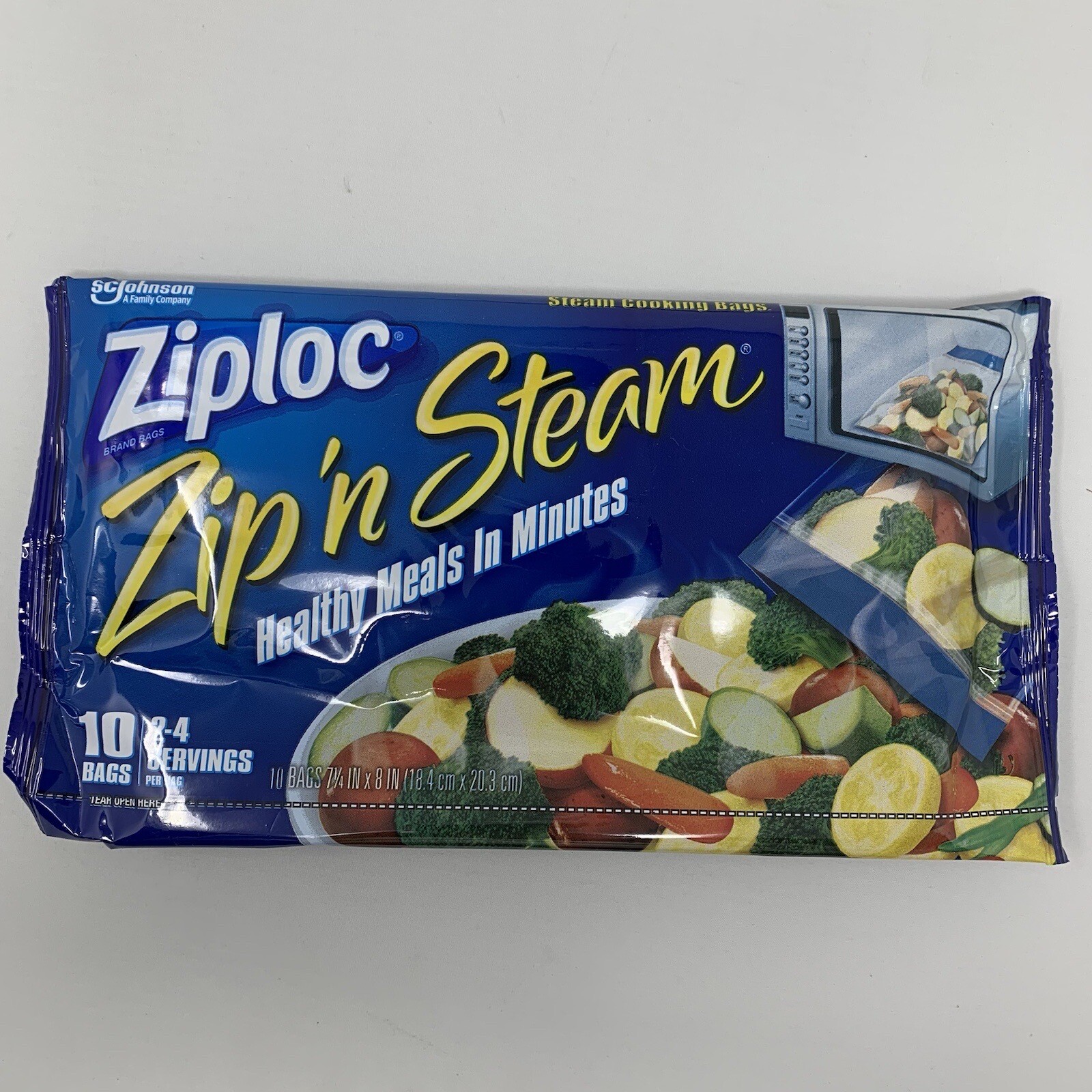Ziploc Zip N Steam Cooking Microwave Bags 4 Packs 40 Bags Total Medium Size 25700956891 eBay