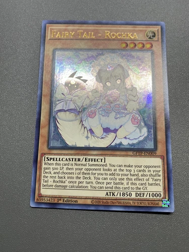 Yu-Gi-Oh! Fairy Tail- Roshka Ultra Rare 1st Edition GFTP-EN009 MP