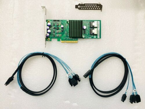 S2308L-L8i 8 SuperMicro AOC- Ports IT Mode PCIe 6Gb/s + 2* SFF8087 SATA Cable US - Picture 5 of 5