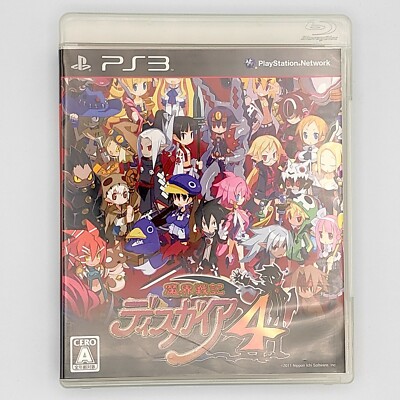Makai Senki Disgaea Hour of Darkness 4 mit Karte 2011 PlayStation PS3 Nippon ...