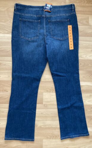 Chaps Ladies' Bootcut Jean 16 blue - Picture 2 of 4