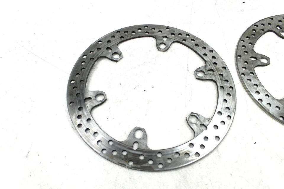 2005 2006 DUCATI MULTISTRADA 1000 S FRONT LEFT RIGHT BRAKE ROTORS DISCS 4.4MM - Image 4 of 4