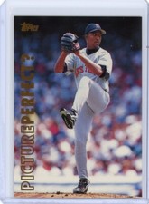 1999 Topps Pedro Martinez Picture Perfect Insert - Boston Red Sox  SW1