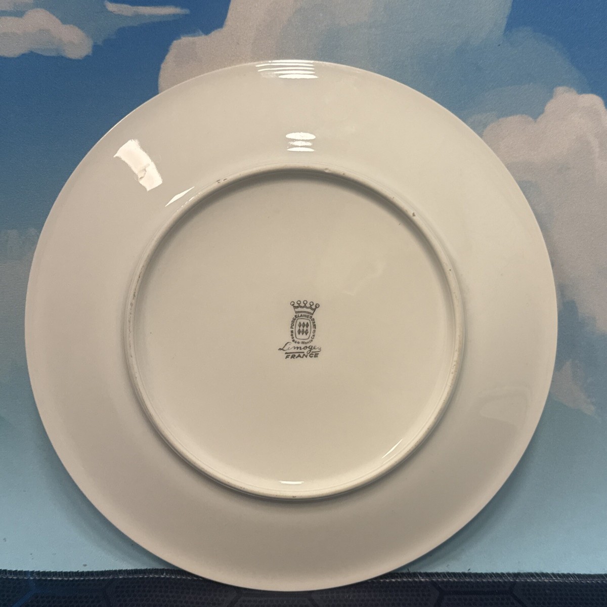 Prince Rainier Princess Grace Monaco Limoge France Porcelain Plate