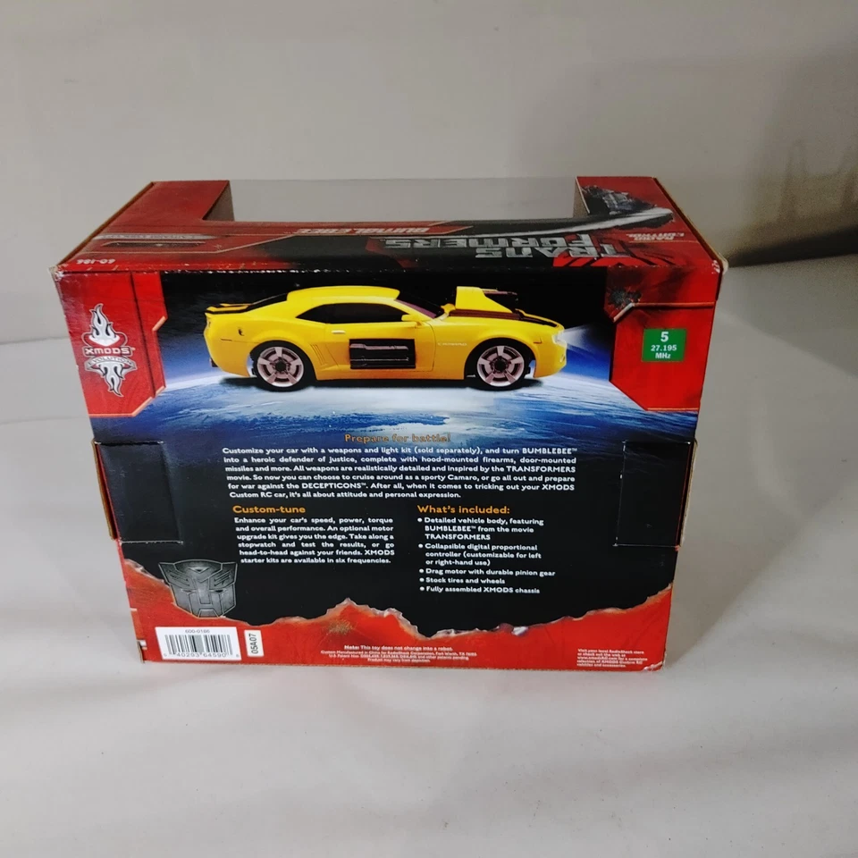XMODS Evolution Transformers Bumblebee RC Radio Control Película 2007 Nuevo. Foto 3 de 4