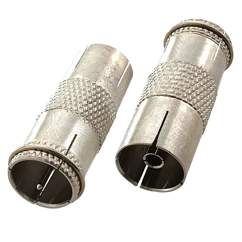 Belling-Lee Female to F-type Aerial Male Pin Adapter TV RF Port Belling-Lee Female to F-type Aerial Male Pin Adapter TV RF Port