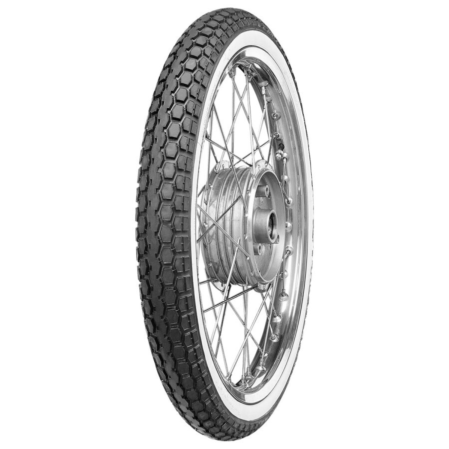 Moped Tyre Continental KKS10  2.00 -19 24B TT Universal WhiteWall Ducati