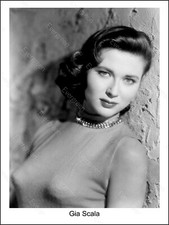 Gia Scala (2) Actress Actress Photo Photo 20 x 25 cm