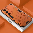 Rugged Hybrid Stand Armor Phone Case Cover For Samsung S23 S22 S24 Ultra A54 A15