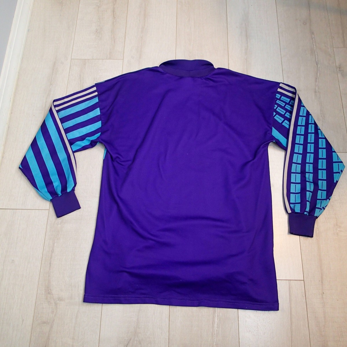 Adidas Vintage 90s Long Sleeve Goal Keeper Soccer Jersey sz L | eBay
