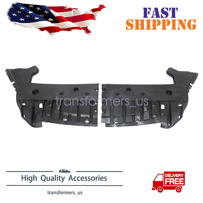 For Ford Fusion 2017-2020 New Engine Splash Shield Driver & Passenger Side Pair