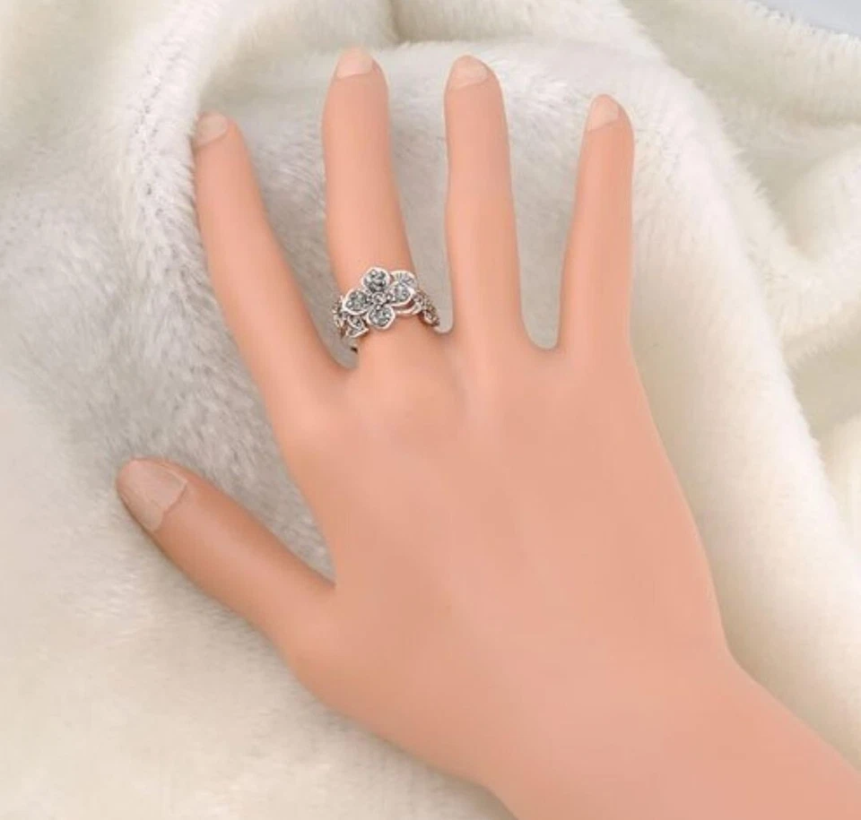 Anillo de marcasita estilo vintage Foto 4 de 4