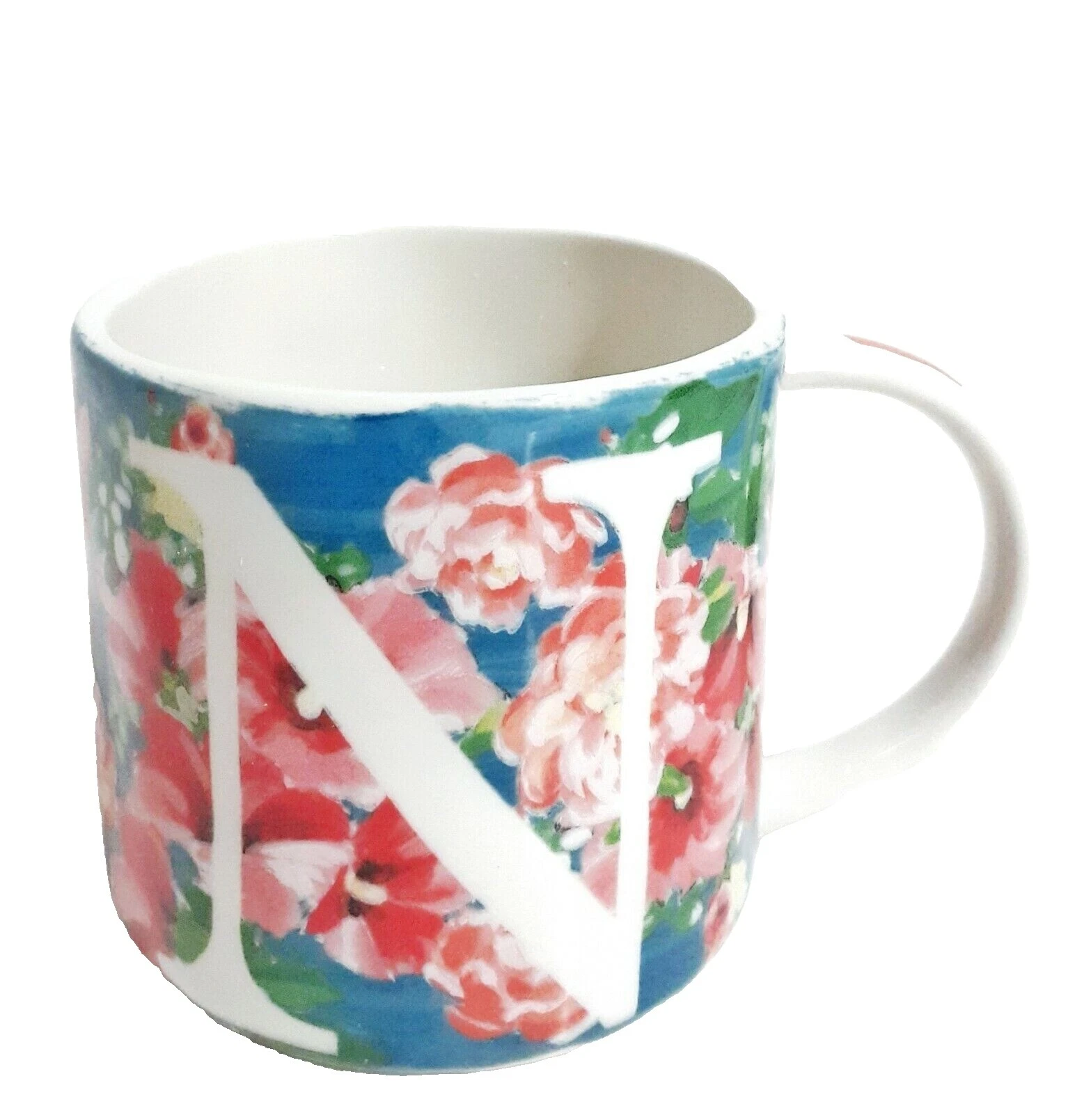Anthropologie Floral Coffee Mugs