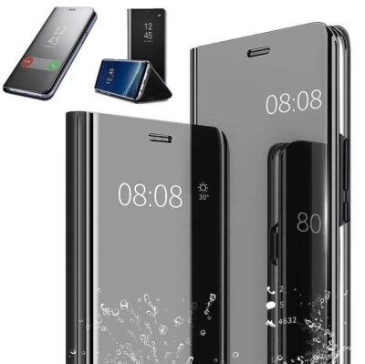 FLIP STAND COVER for HONOR 200 LITE BOOK CASE MIRROR CLEAR VIEW 360