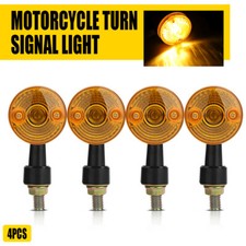4X Motorcycle Turn Signals Blinker Lights For Honda Shadow Aero 750