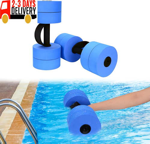 Aquatic Exercise Dumbbells Water Dumbbell Pool Resistance Aquatic Fitness Barbel