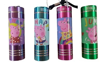 Peppa Pig Taschenlampe Aluminium LED in 4 Varianten Peppa Wutz