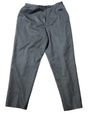 Preowned- Vintage Harv  Benard Pinstripe Straight Leg Wool Pants Womens SZ 18 