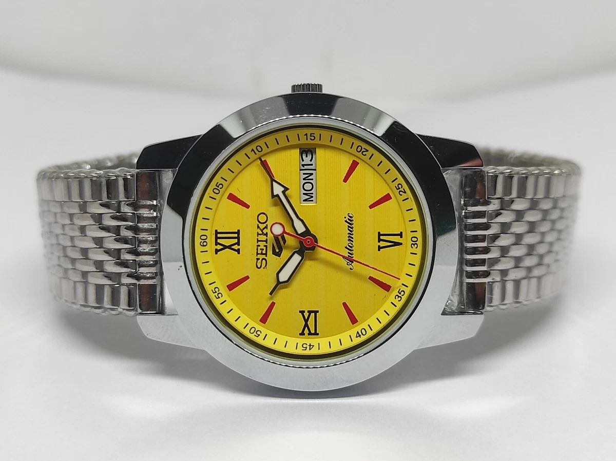 Seiko yellow face sale