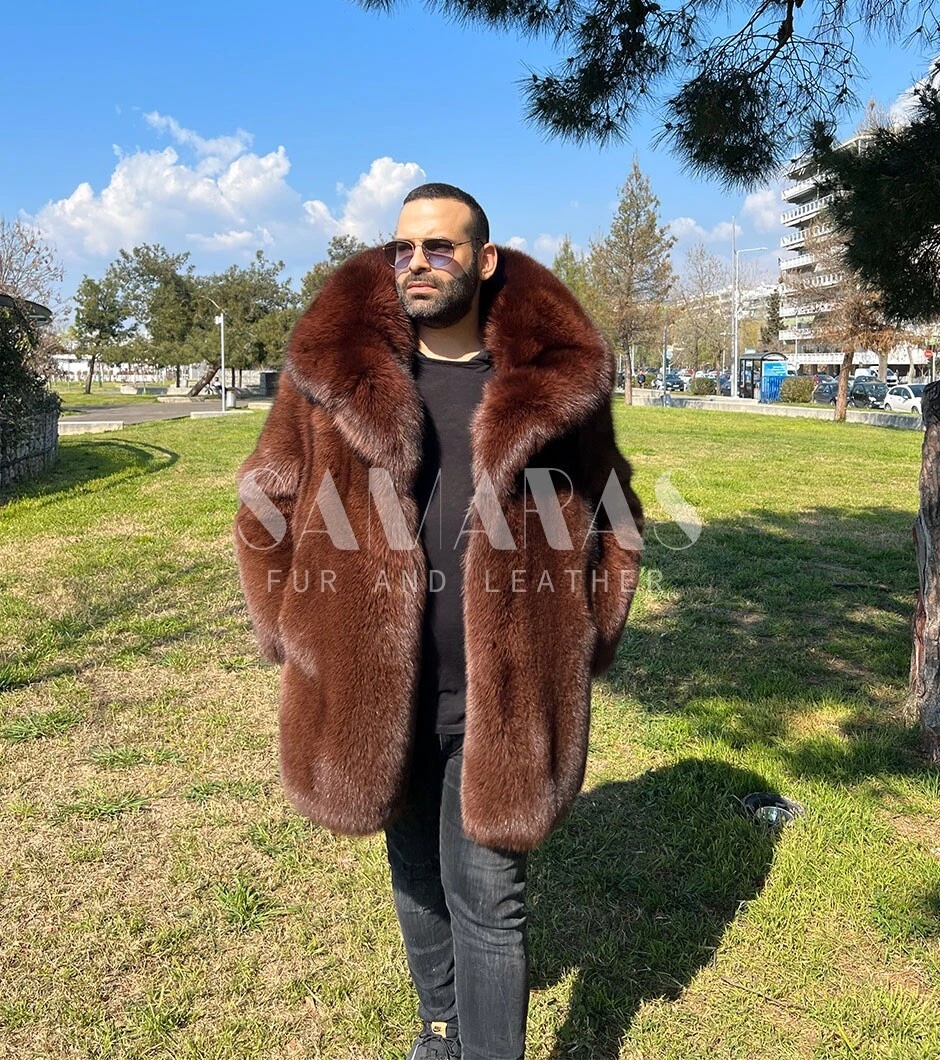 Huge top fluffy jacket