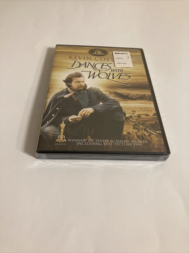 Dances With Wolves DVD Full Screen Kevin Costner 1990 Movie (NEW/SEALED) - Image 4 of 4