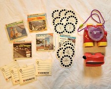 View-Master Lot, View Finder And Reels