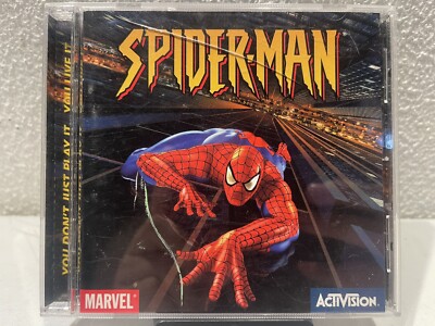 Activision Marvel SPIDER-MAN CD-Rom Game Windows 95/98/Me/2000 Vintage 2001 #C