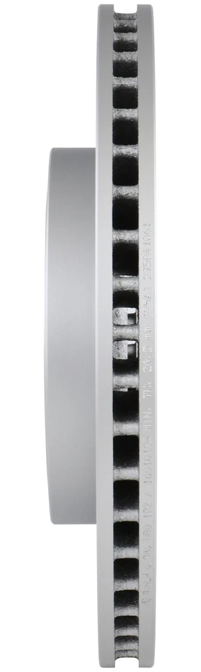 Rotor de freno de disco delantero Bosch QuietCast para Dodge Challenger 2009-2023 Foto 4 de 4