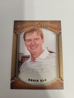 2014 Upper Deck Goodwin Champions Multi-Sport Card #17 Ernie Els