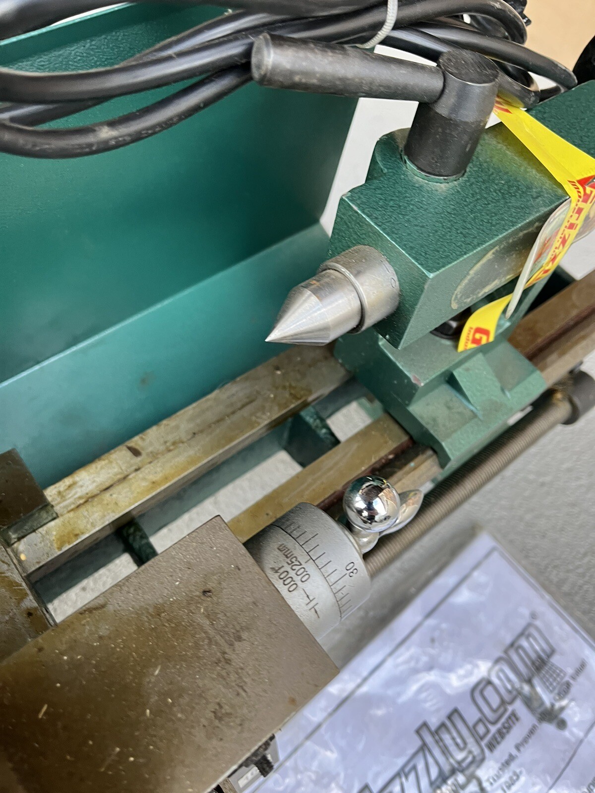 Grizzly Industrial G8688 7in X 12in Mini Metal Lathe New Never Used