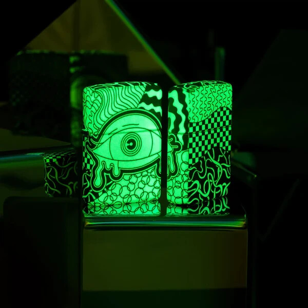Zippo 46428, Eye-Vision Test Design, 540 Color Process-2 Sided