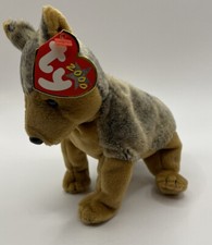 TY Beanie Baby - SARGE the German Shepherd Dog 6 inch - MWMTs Stuffed Animal