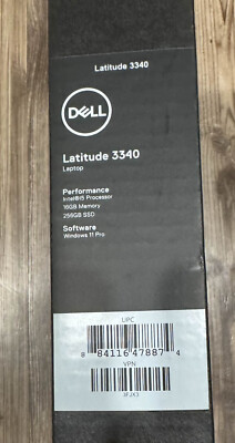 Dell Latitude 3340 i5-1335U 16GB 256GB WiFi6E  WIN11 Pro NEW Unopened