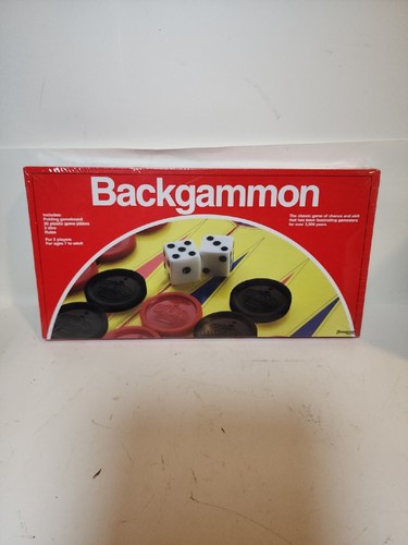 PRESSMAN #2014 BACKGAMMON GAME NEW IN FACTORY SEALED BOX - Picture 2 of 4