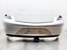 VAUXHALL INSIGNIA B HATCHBACK COMPLETE REAR BUMPER IN SILVER GAN 176 2017
