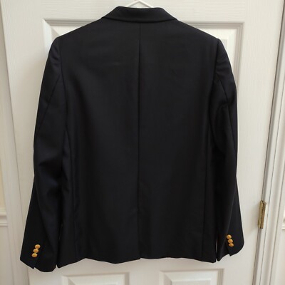 Brooks Brothers Loro Piana wool Boys sportcoat black blazer 20 Brooks Brothers Loro Piana wool Boys sportcoat black blazer 20