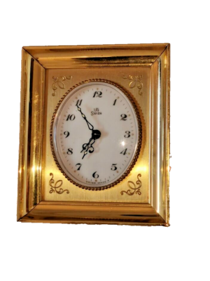 Pendule réveil Uti Swiza design 8 jours - noir