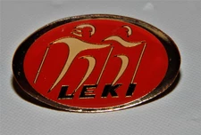 LEKI Ski Skiing Pole Enamel Lapel Pin