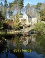 Foto 6x4 Mühlenhaus und Teich bei Lea Eine schöne Szene an der Gasse aus Le c2013