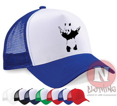 Vunko Gorra De Malla Para Papá, Ajustable, Diseño De Pand. | Cuotas Sin