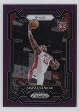 2023-24 Panini Prizm Purple Prizm 27/99 Adama Sanogo #286 c6i