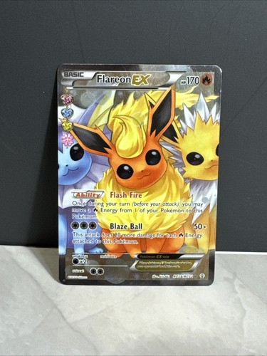 Flareon EX (Full Art) RC28-32 Generations: Radiant Collection Holo
